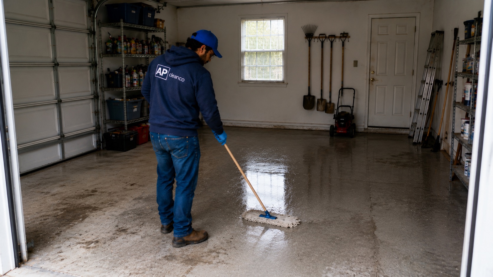 Floor Mopping & Finishing
