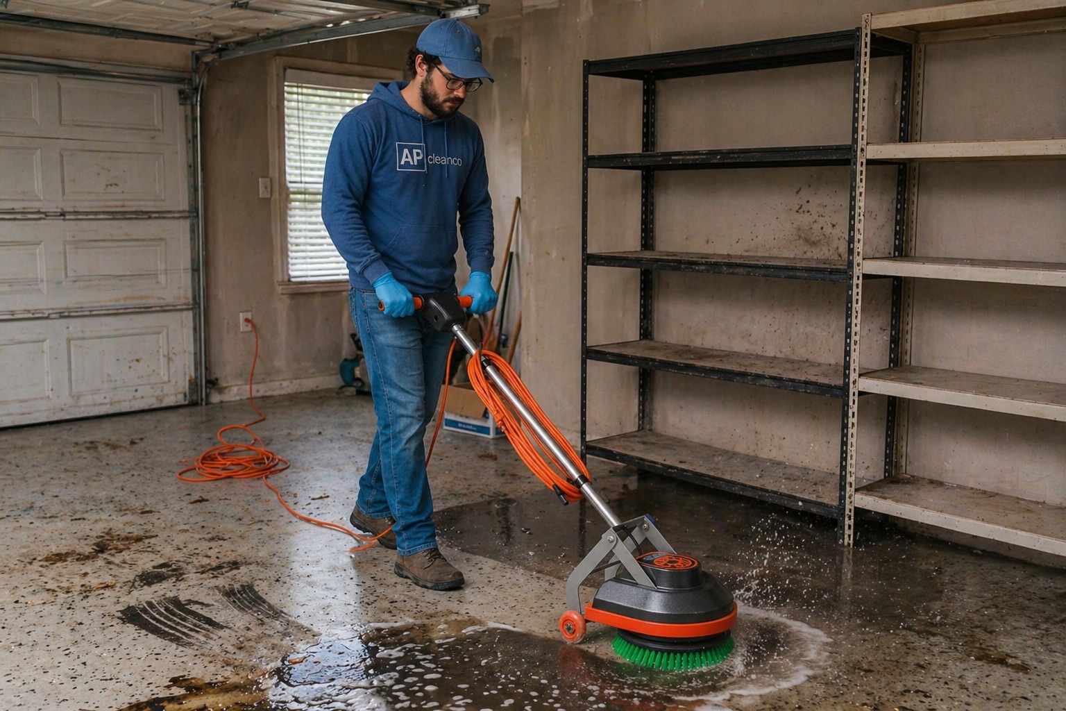 Stain & Grime Scrubbing